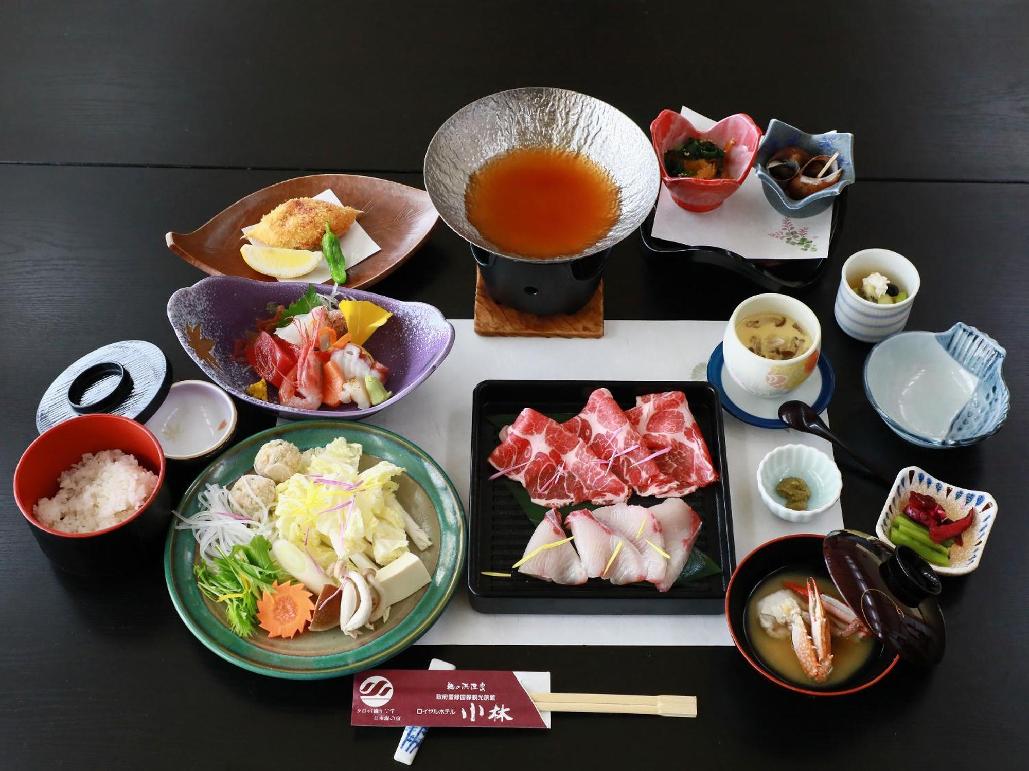 ג'ואטסו Unohama Onsen Royal Hotel Kobayashi מראה חיצוני תמונה